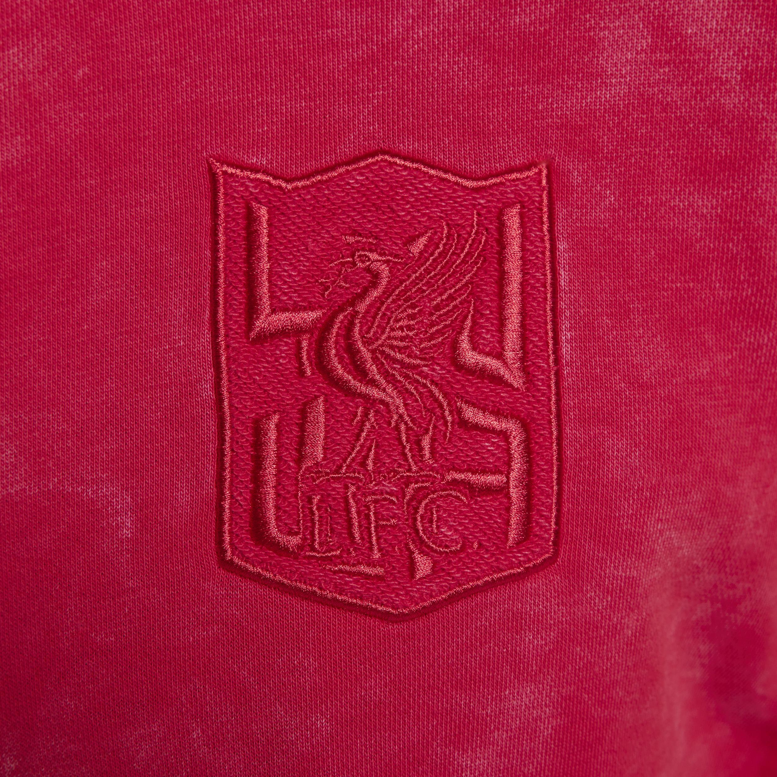 Liverpool FC Club Third Nike Men's Soccer Full-Zip French Terry Hoodie Product Image