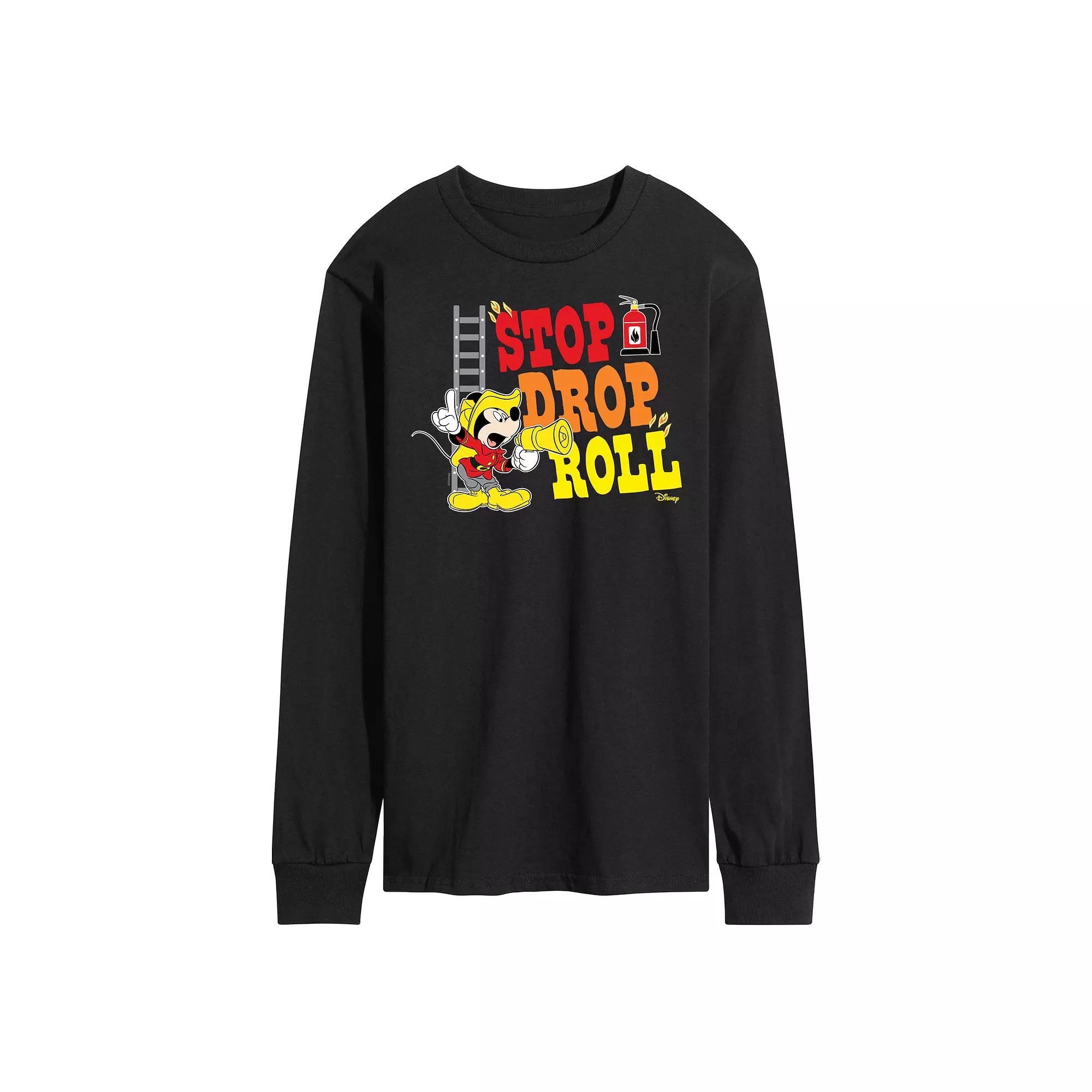 Disney Villains Men's Trouble Maker Long Sleeve, Size: XL, Black Product Image