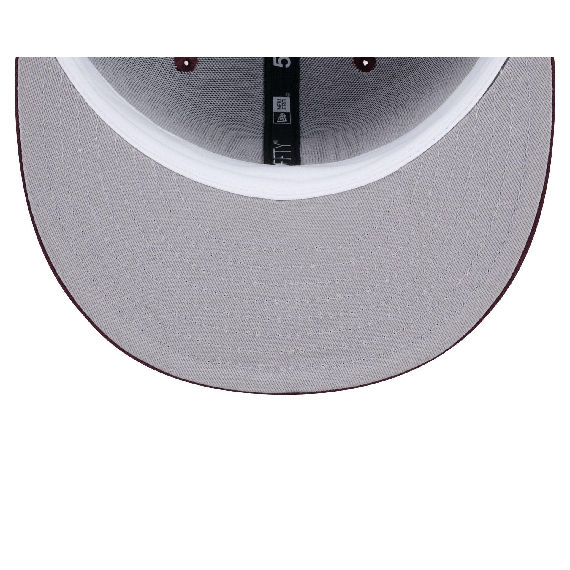 Howard Bison Black on Black 59FIFTY Fitted Hat Male Product Image