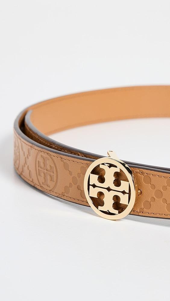 Tory Burch 1" Miller Debossed T Monogram Belt | Shopbop Product Image