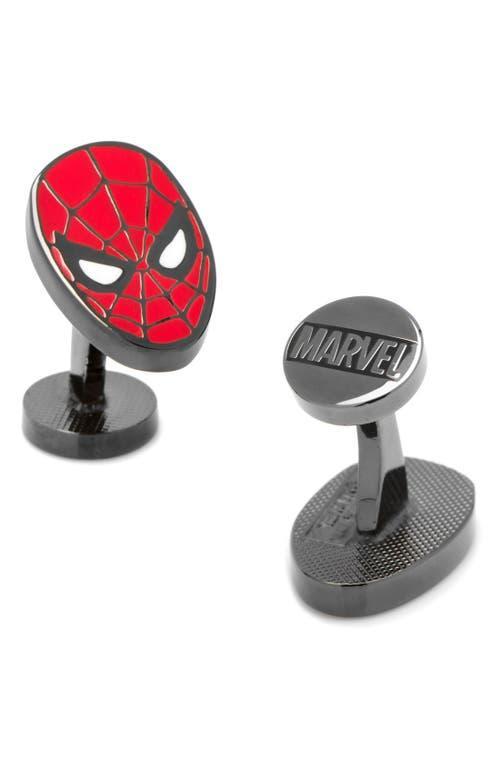 Mens Cuff Links, Inc. Marvel Spider-Man Cuff Links Product Image