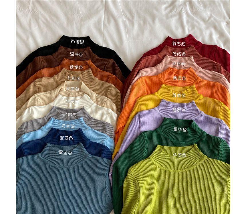 Long-Sleeve Knit Top Product Image