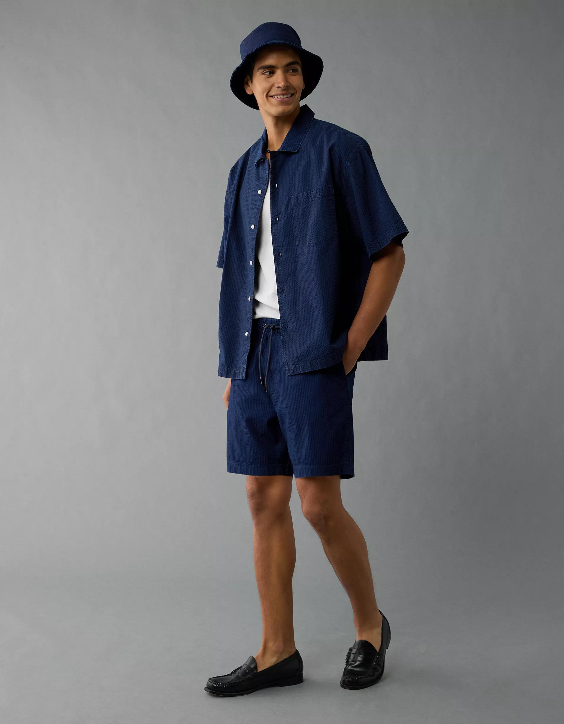 AE Poolside Button-Up Shirt Product Image