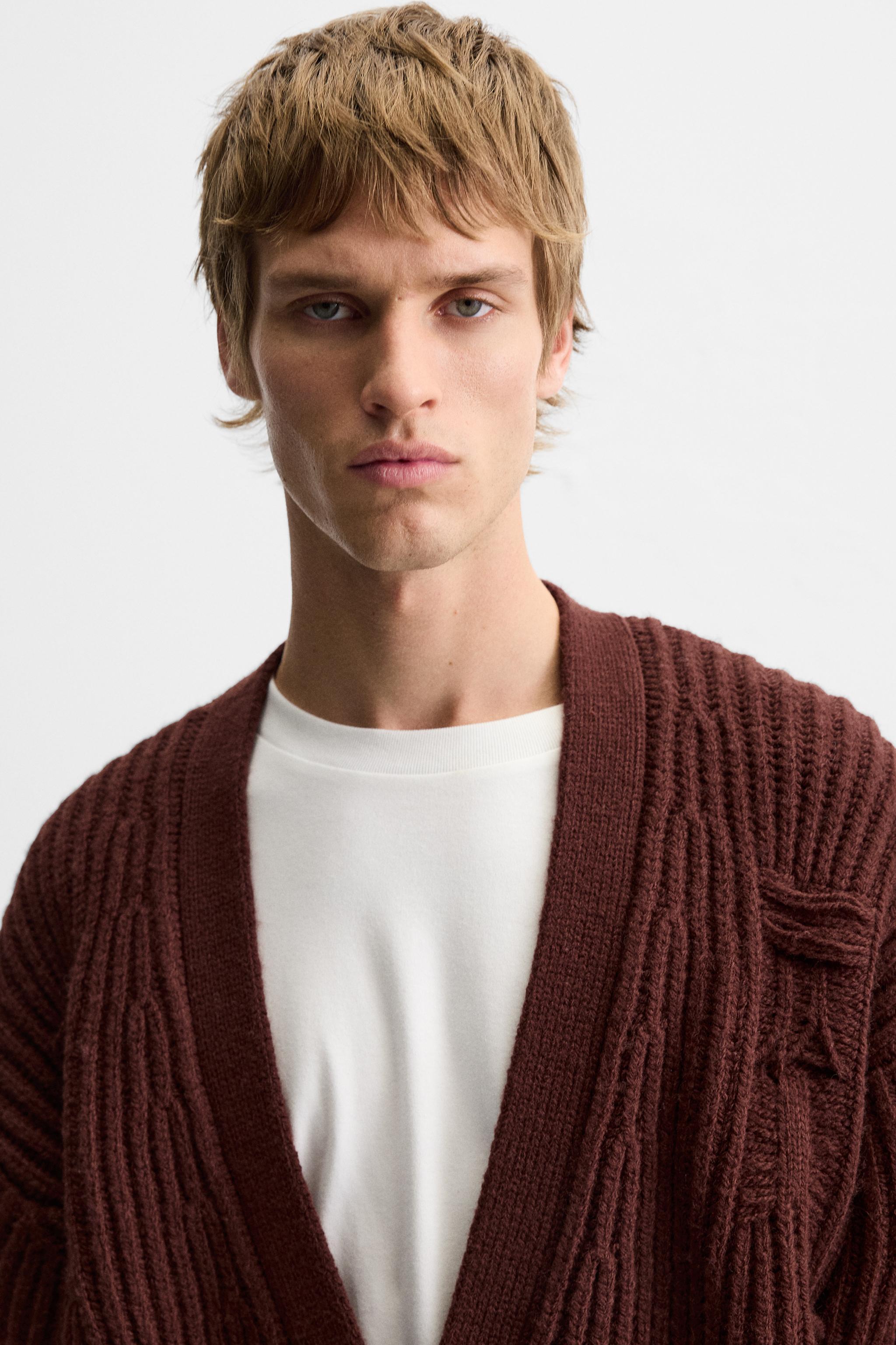 TEXTURED CARDIGAN Product Image