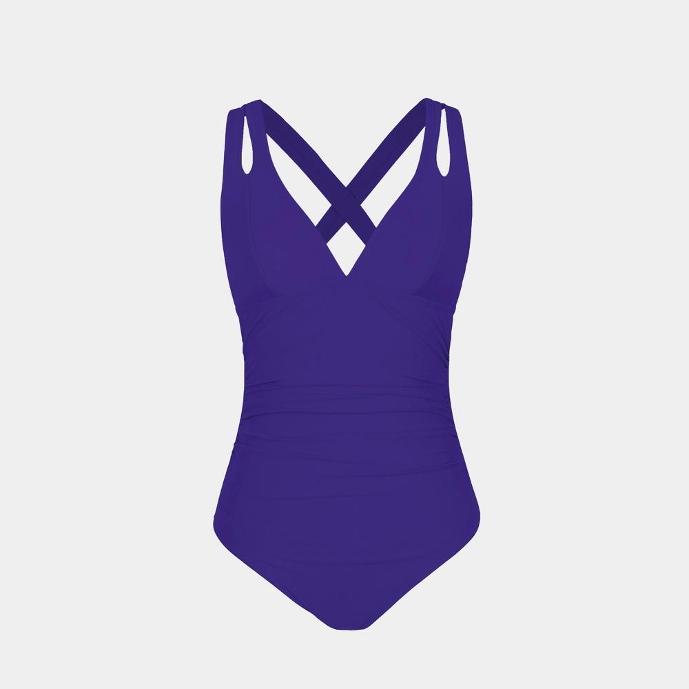 Womens CUPSHE Crossback One-Piece Swimsuit Product Image