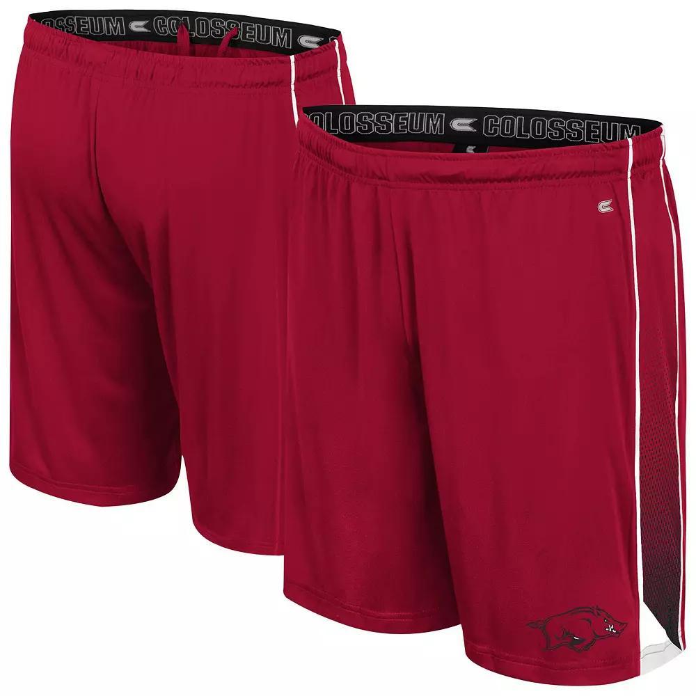Men's Colosseum Cardinal Arkansas Razorbacks Online Shorts,  Product Image