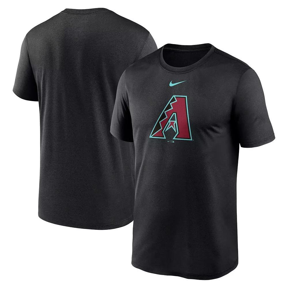Men's Nike Black Arizona Diamondbacks Legend Fuse Large Logo Performance T-Shirt, Size: Medium Product Image