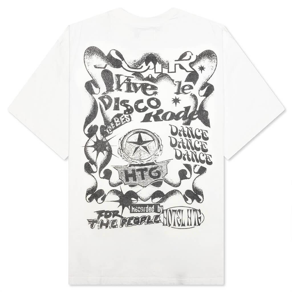 HTG Hotel Collage S/S Tee - White Male Product Image