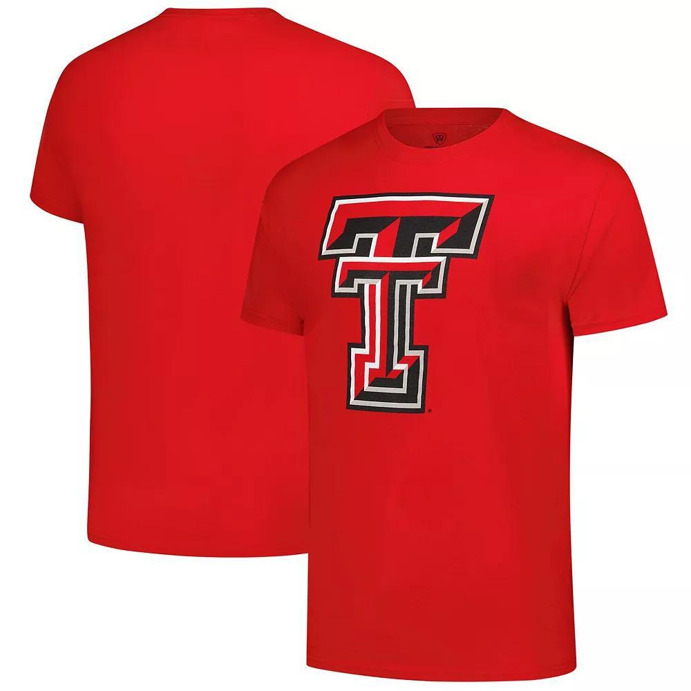 Men's Red Texas Tech Red Raiders Logo T-Shirt, Size: XL Product Image