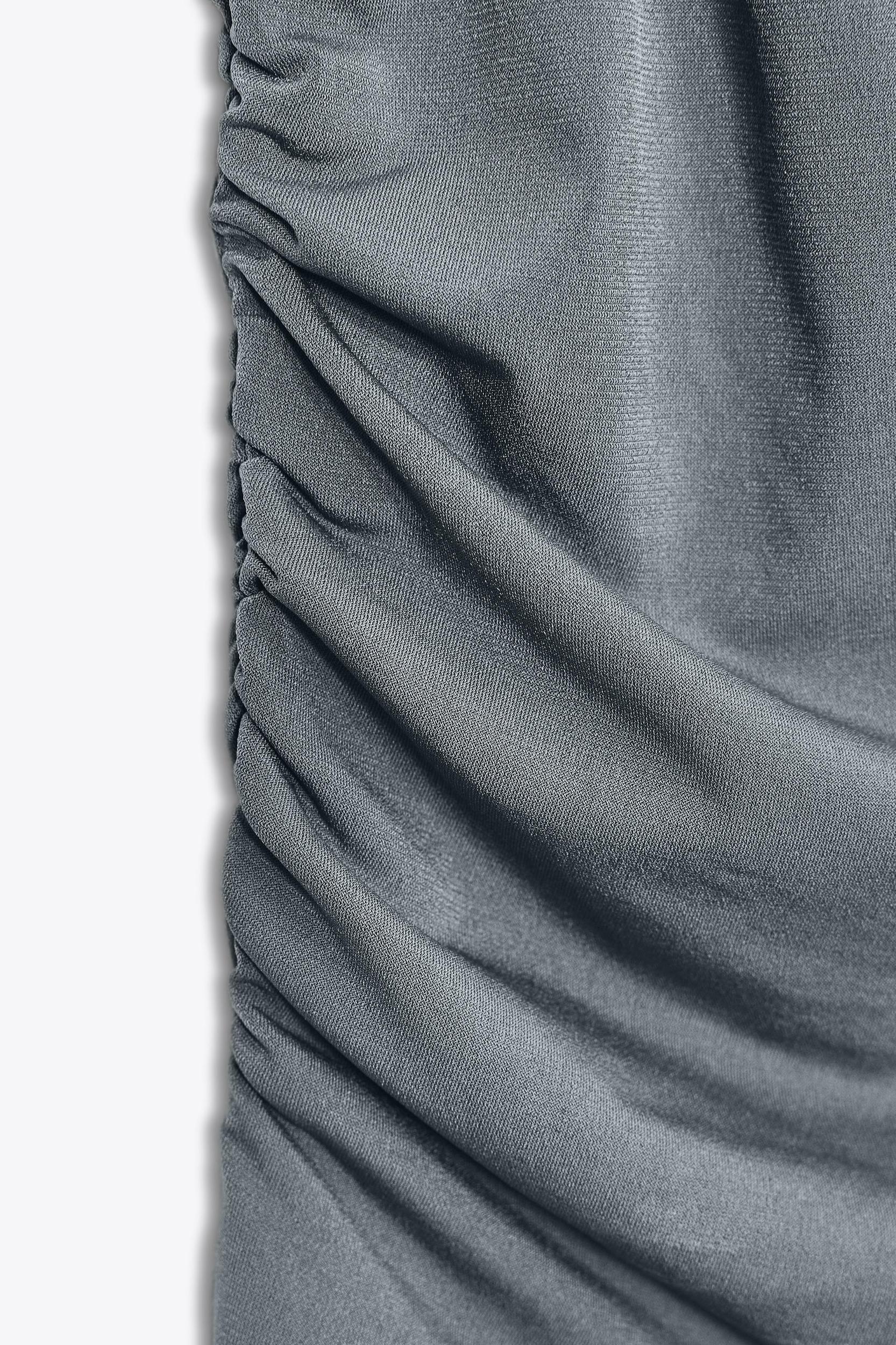 DRAPED CREPE TOP Product Image