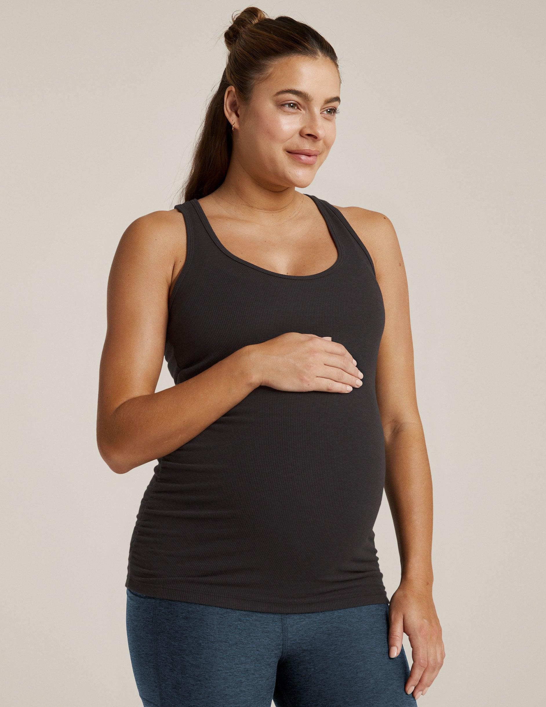 In A Cinch Low V Maternity Tank Product Image