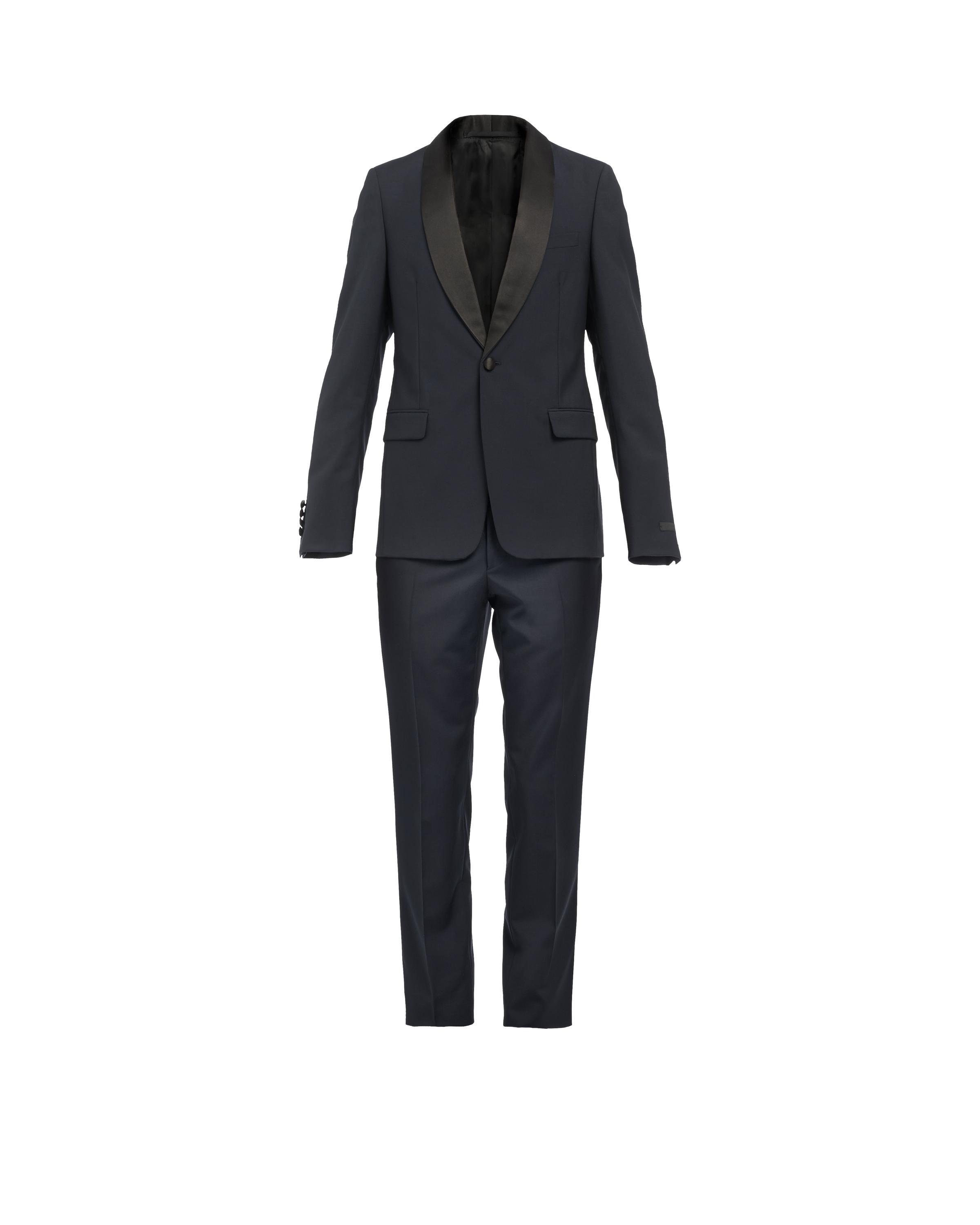 Wool and mohair tuxedo Product Image