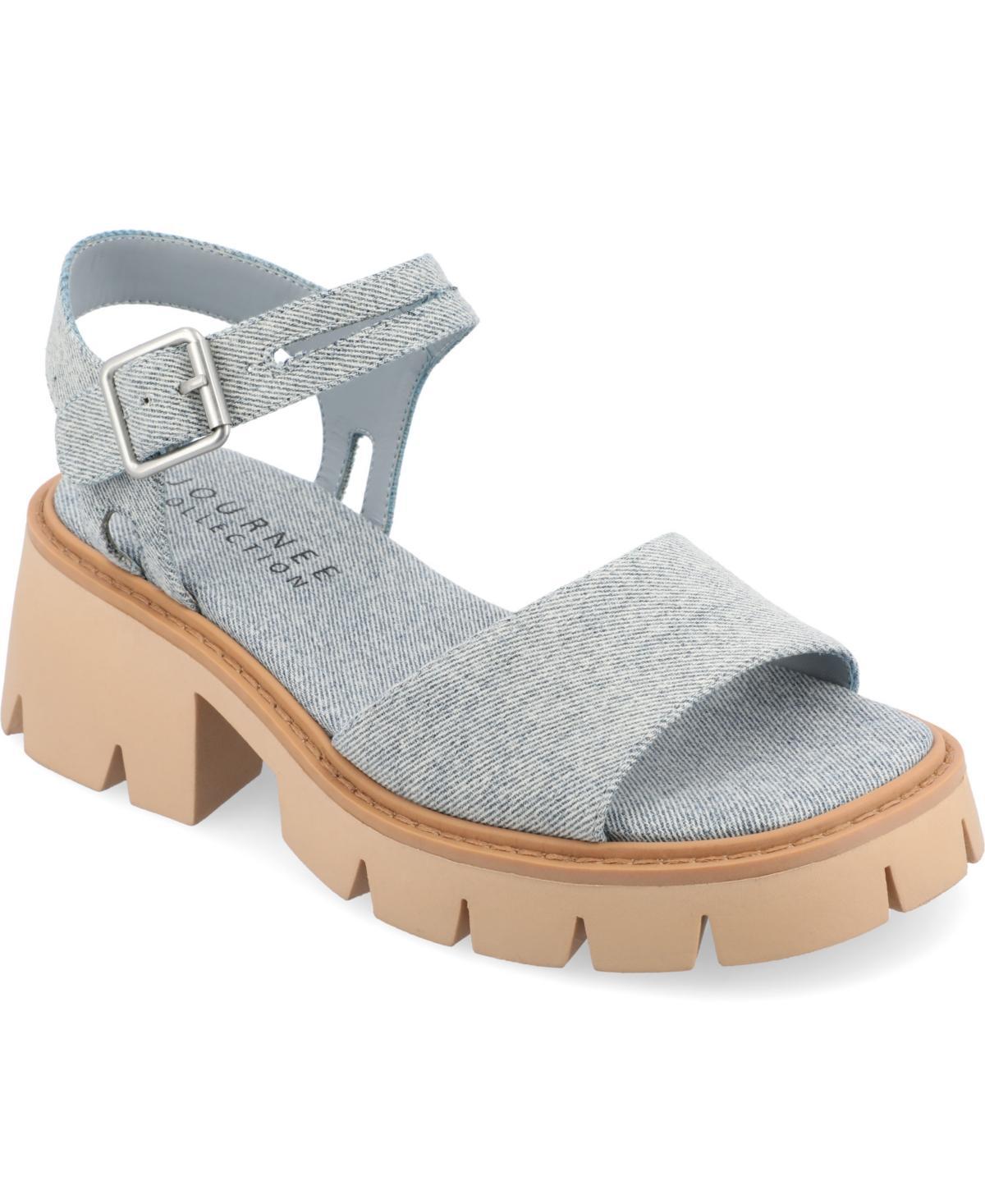 Journee Collection Womens Tillee Platform Sandal Product Image