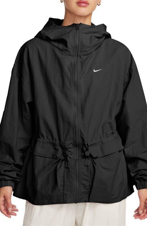 Nike Trend lightweight woven jacket in black Product Image