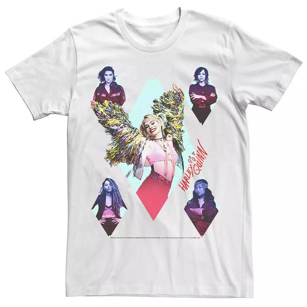 Men's Harley Quinn: Birds of Prey Queen Of Diamonds Tee,  Product Image