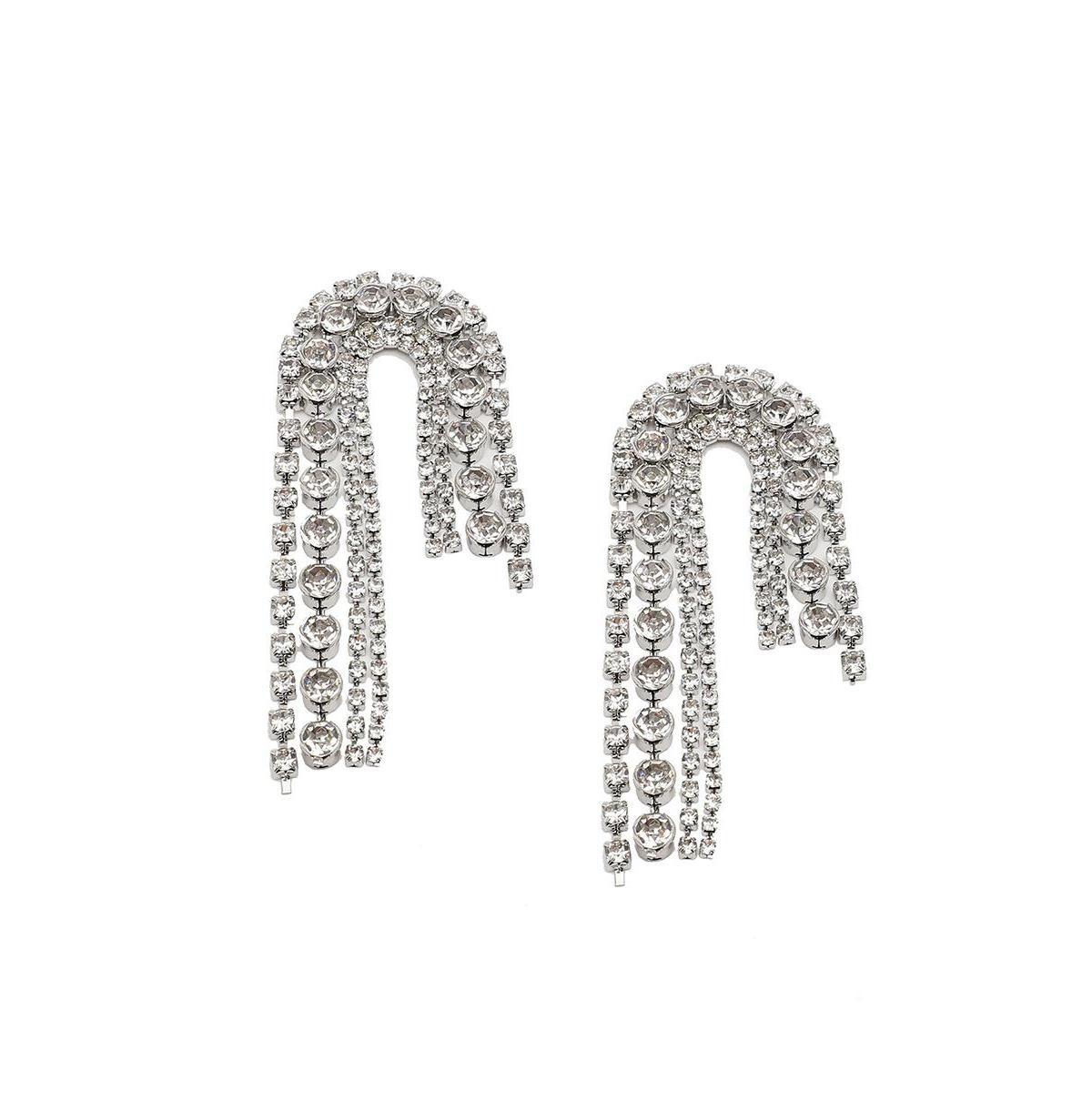 Sohi Womens Bling Drop Earrings Product Image