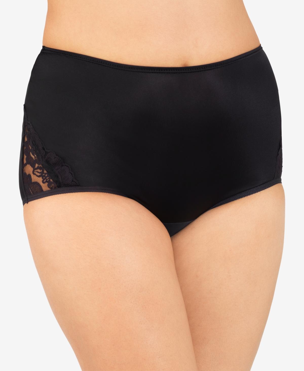 Women's Vanity Fair Lingerie® Perfectly Yours Lace Nouveau Brief Panty 13001, Size: 8, Fawn Product Image