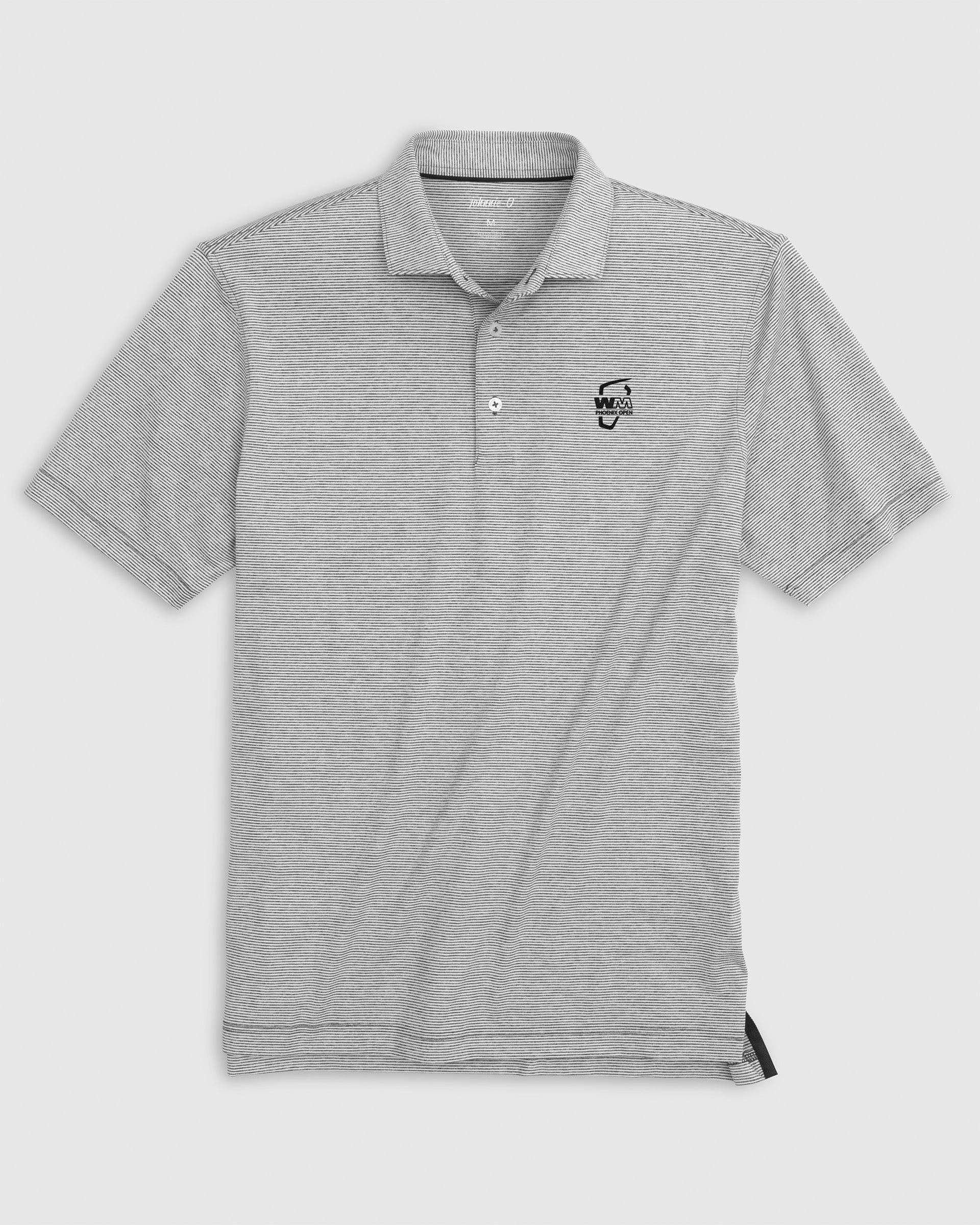 Georgetown Lyndonn Striped Jersey Performance Polo Product Image