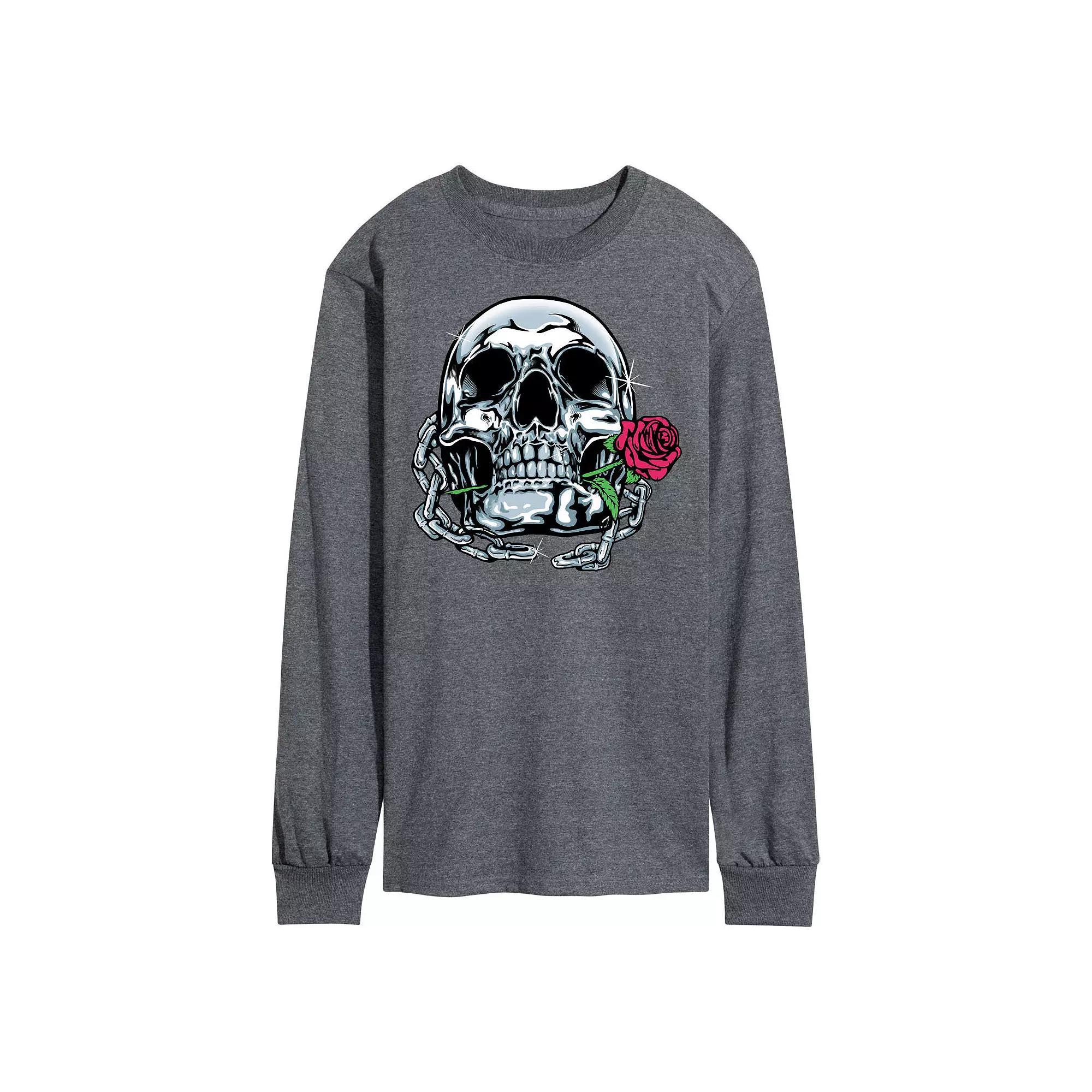 Men's Shiny Skull Tee,  Product Image