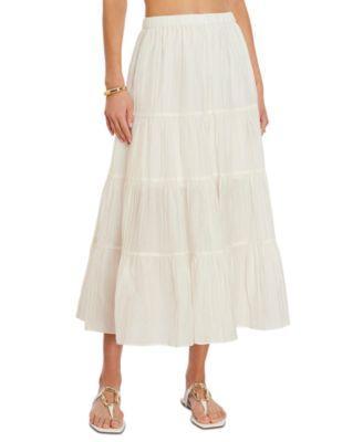 Bcbg New York Womens Shirred Maxi Skirt Product Image