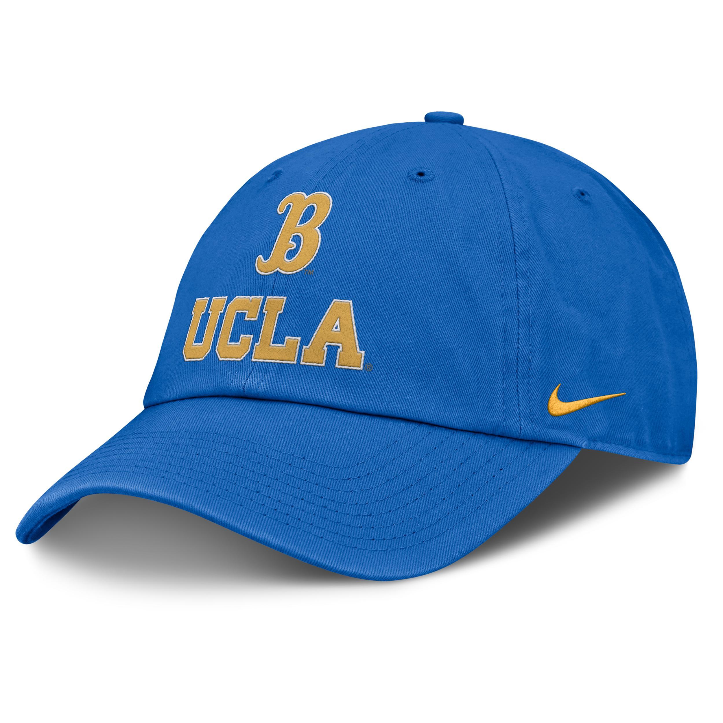 UCLA Sideline Club Gameday Nike Mens College Adjustable Hat | NC0144UUCL-ZLR Product Image