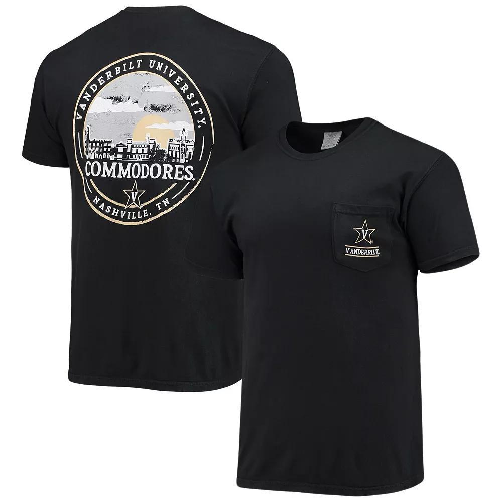 Men's Black Vanderbilt Commodores Circle Campus Scene T-Shirt, Size: Large Product Image