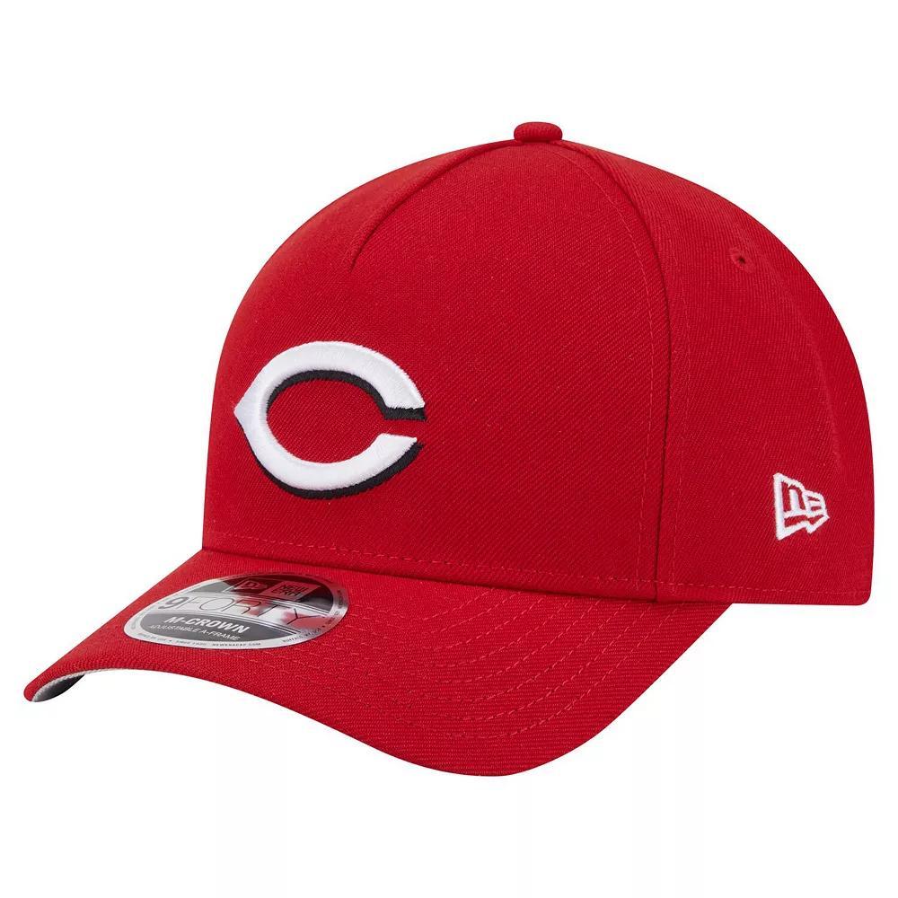 Men's New Era Red Cincinnati Reds 9FORTY M-Crown Adjustable Hat, Red Red Product Image