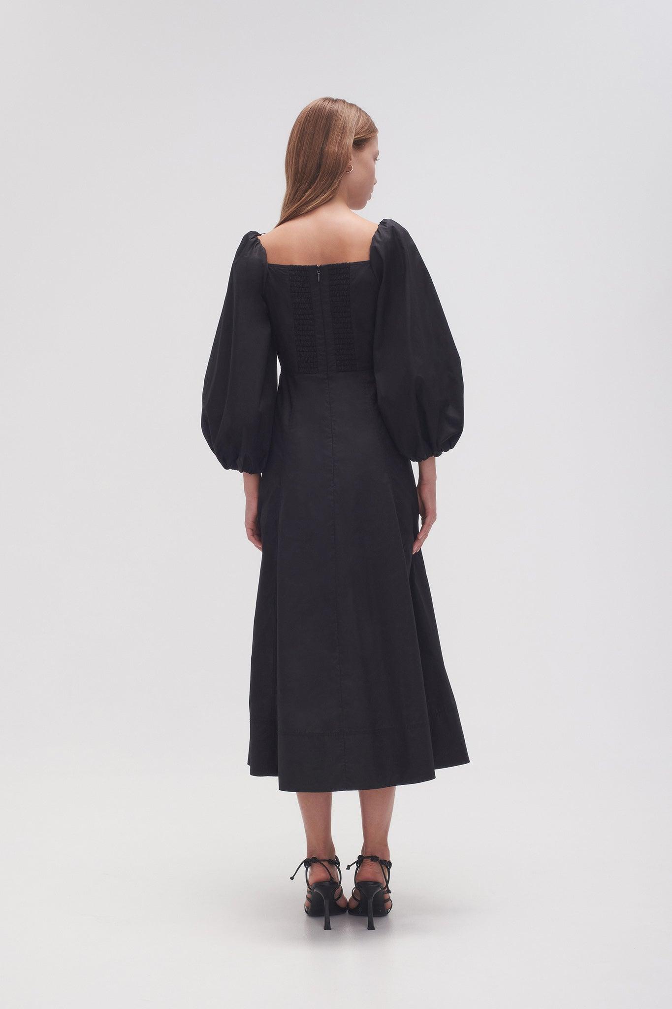 Hester Corsetted Midi Dress Product Image