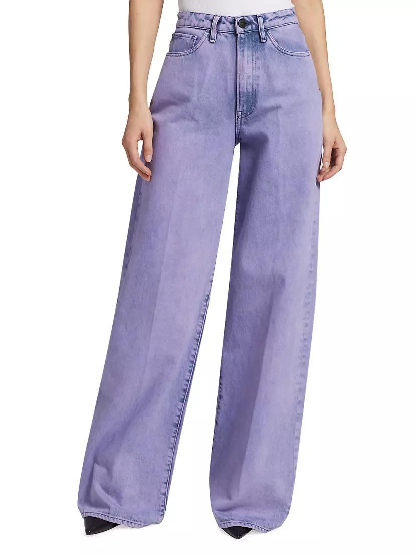 Flip Wide-Leg Jeans Product Image