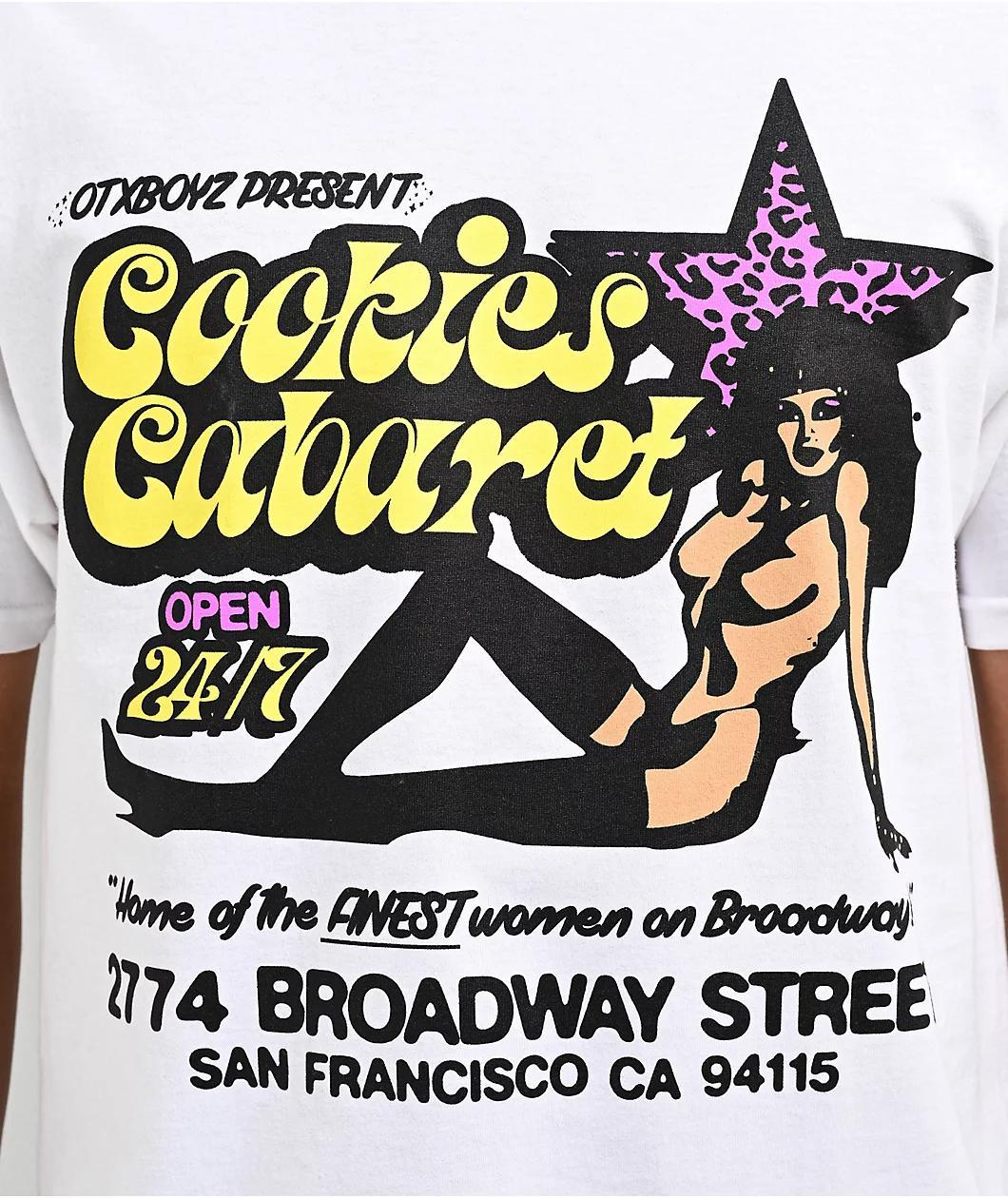 Cookies x OTX BOYZ Cabaret White T-Shirt Product Image