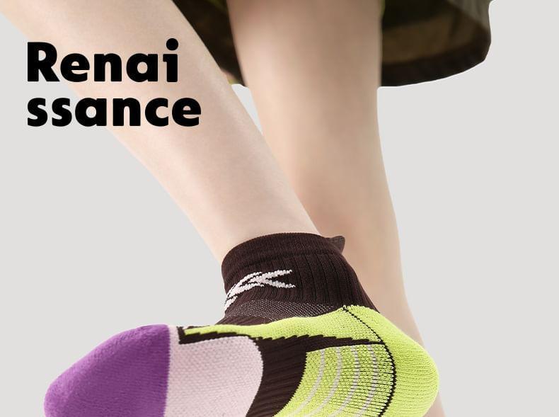 Striped Color Block Socks Product Image