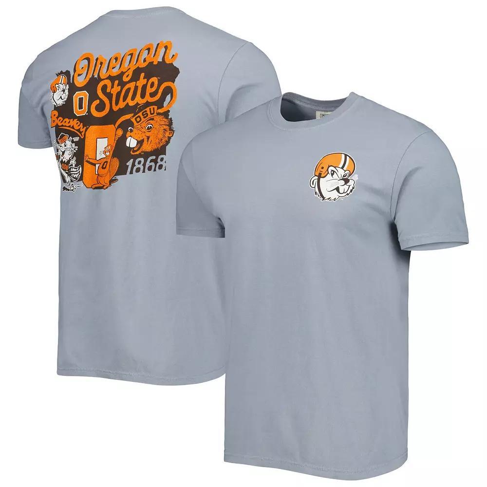 Men's Graphite Oregon State Beavers Vault State Comfort T-Shirt, Size: Medium, Dark G Product Image