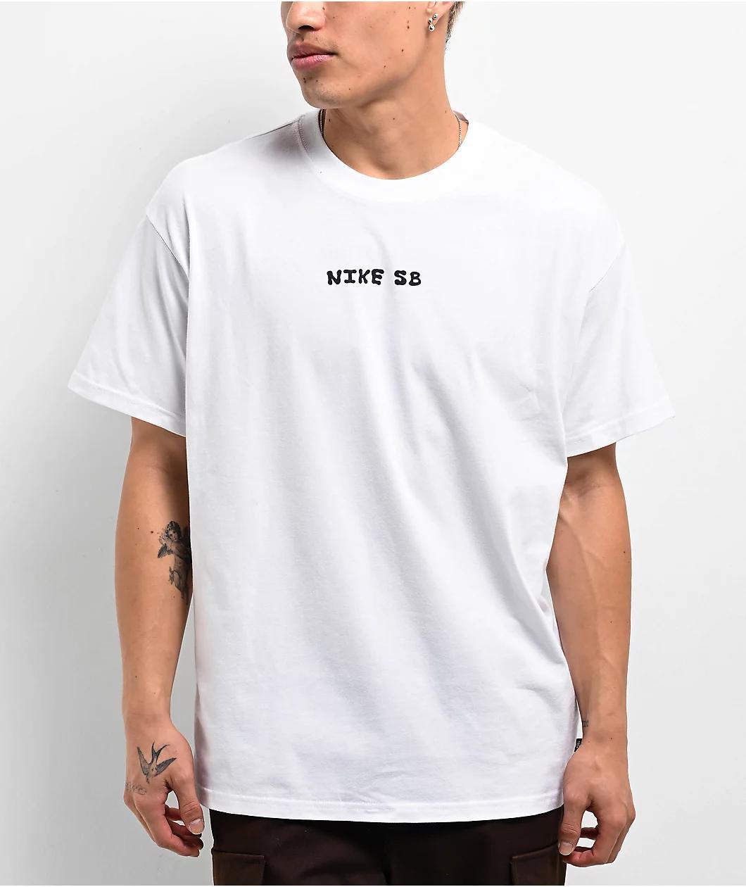 Nike SB Quasar White T-Shirt Product Image