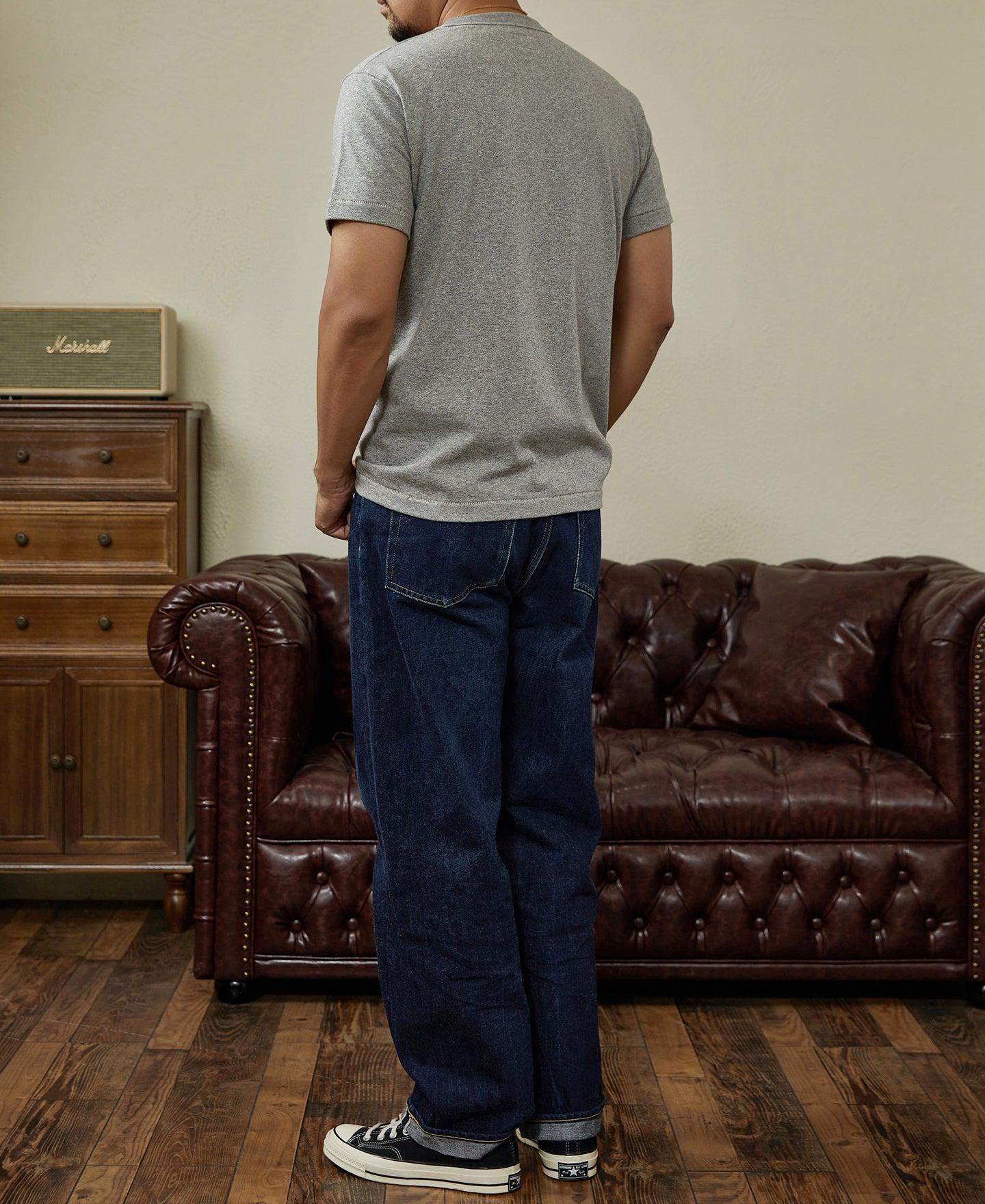 Loopwheel Tubular Athletic T-Shirt - Gray Product Image