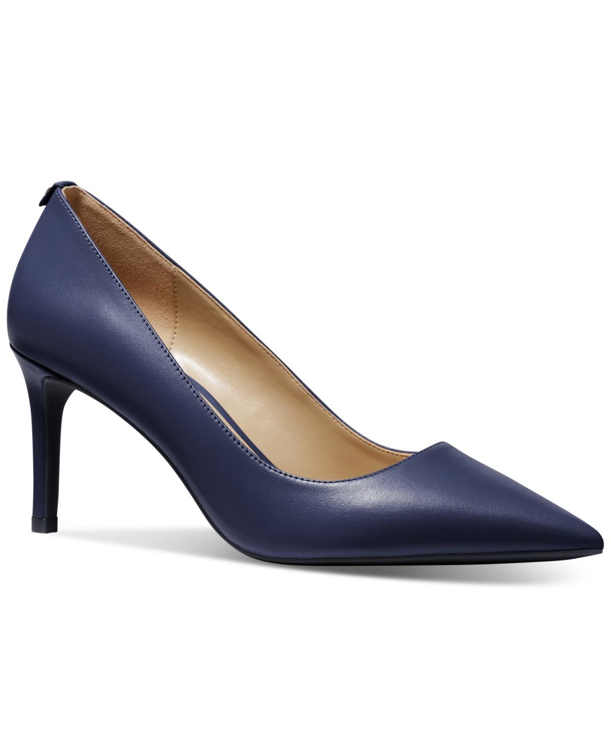 Womens Alina 75MM Leather Pointed-Toe Pumps Product Image