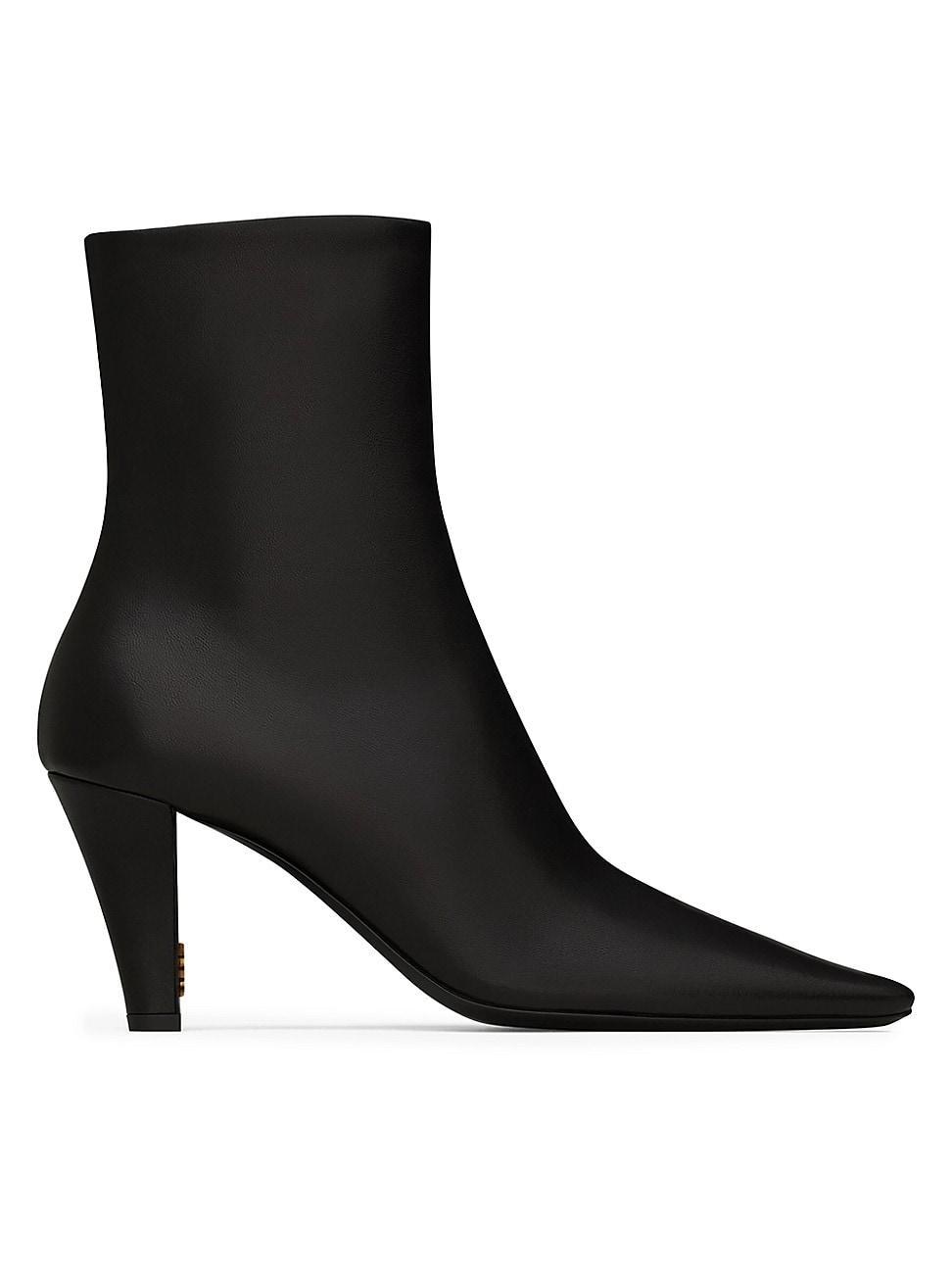 Womens Jill Booties in Smooth Leather Product Image