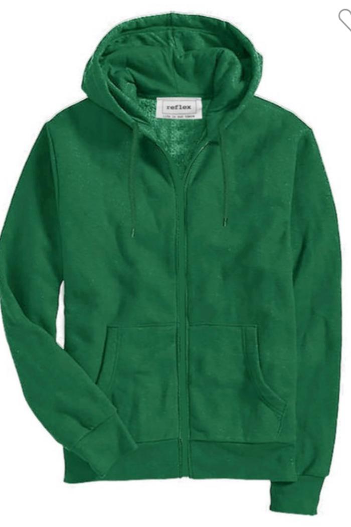 Basic Fleece Zip Up hoodie Product Image