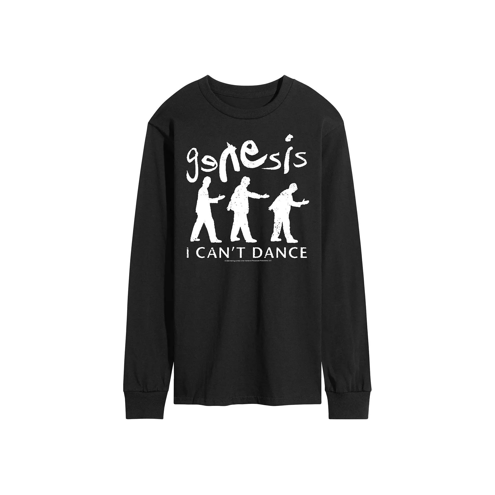 Men's Genesis I Can't Dance Long Sleeve Tee, Size: Medium, Black Product Image