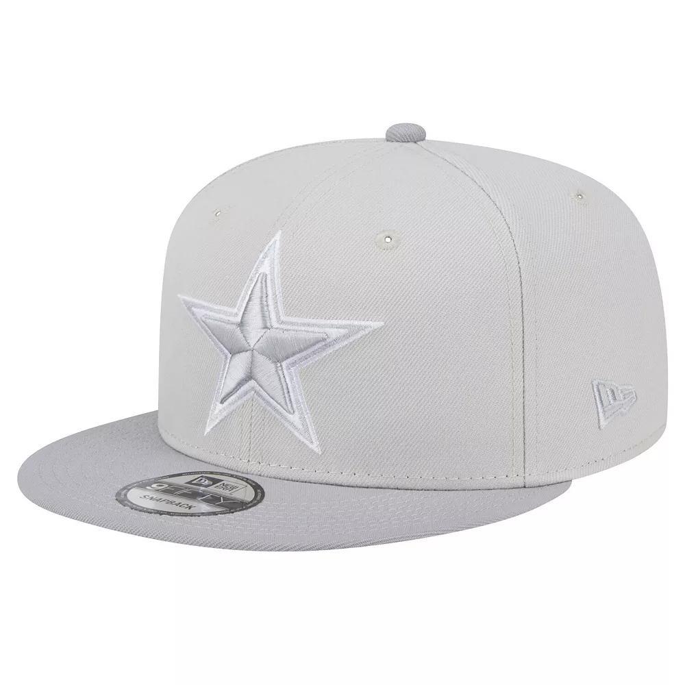 Men's New Era Stone/Gray Dallas Cowboys Two-Tone Color Pack 9FIFTY Snapback Hat, Team Product Image