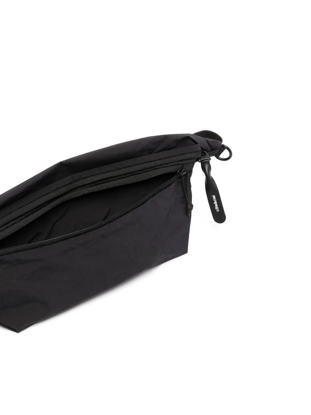 CÔTE AND CIEL Skinny Belt Bag In Black Product Image