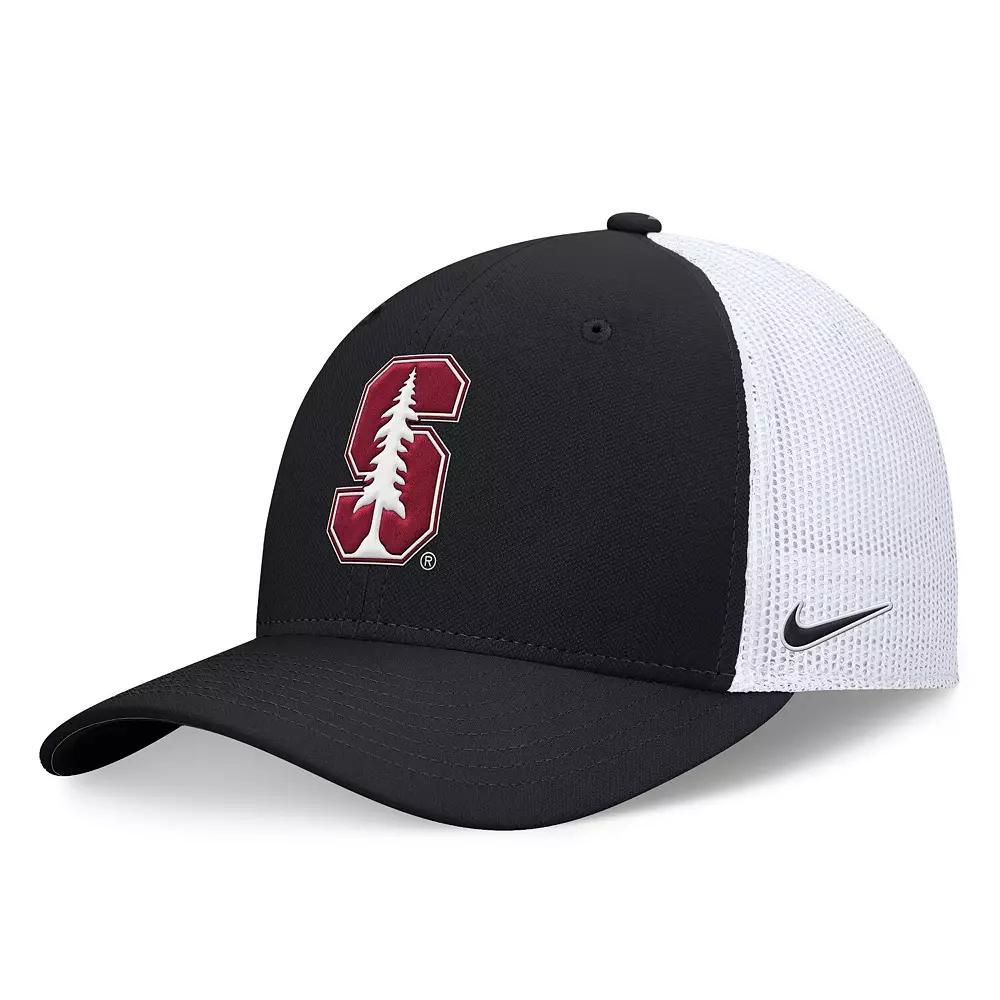 Men's Nike Black Stanford Cardinal On-Field Rise Futura Performance Flex Hat, Size: Medium/Large Product Image
