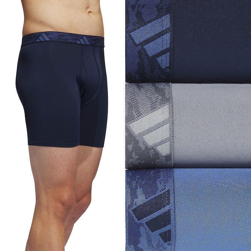 Mens adidas 3-pack Microfiber Boxer Briefs Product Image