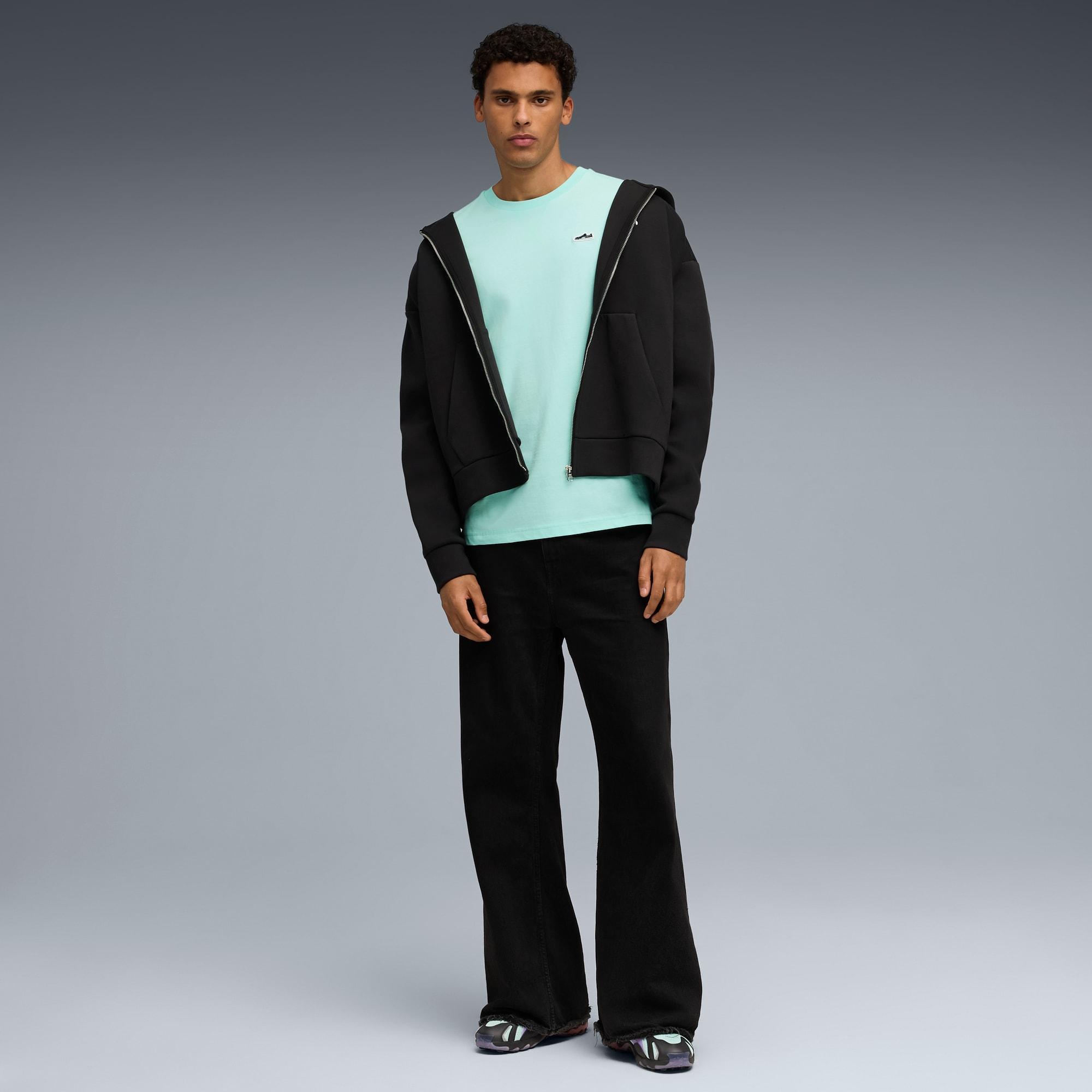 PUMA Wardrobe Essentials Suede Men's T-Shirt Product Image