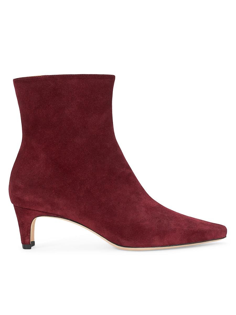 Womens Wally 45MM Suede Ankle Boots Product Image