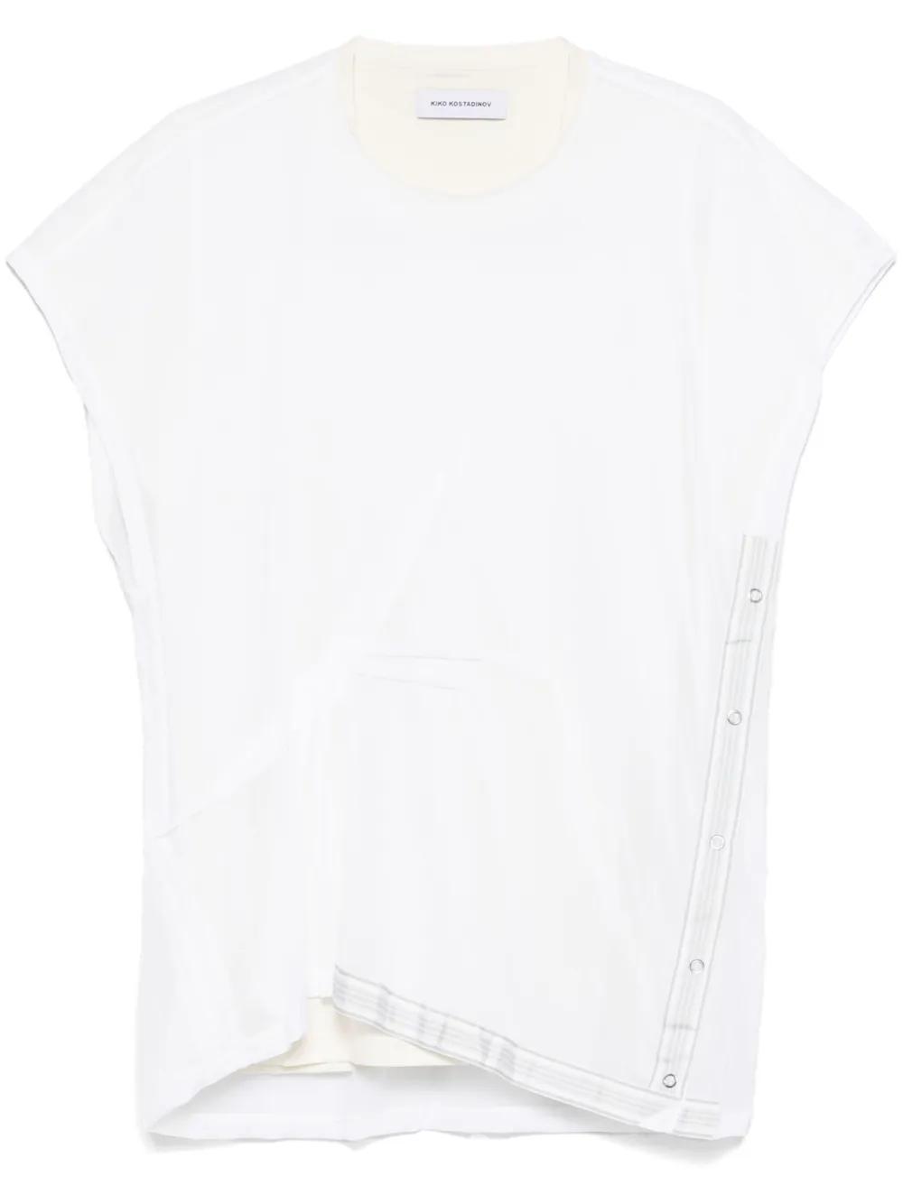 KIKO KOSTADINOV Inex T-shirt In White Product Image