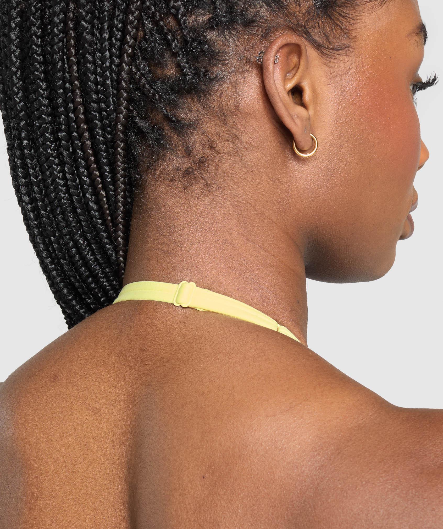 Minimal Halterneck Sports Bra Product Image