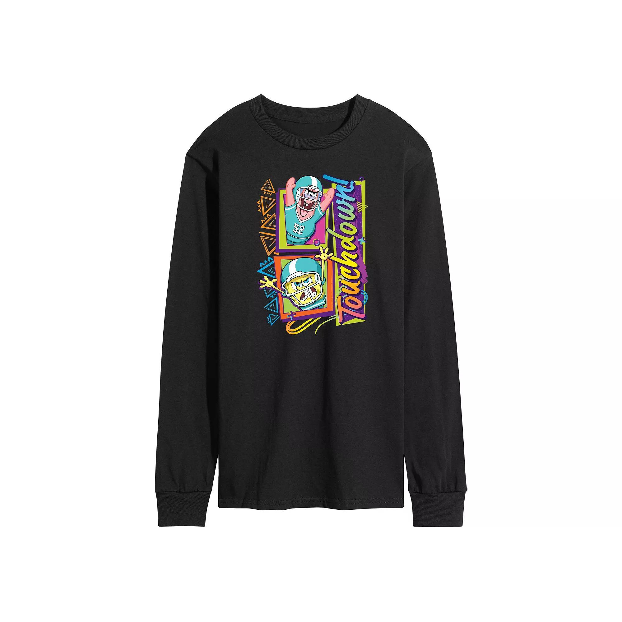 Men's SpongeBob SquarePants Touchdown Tee,  Product Image