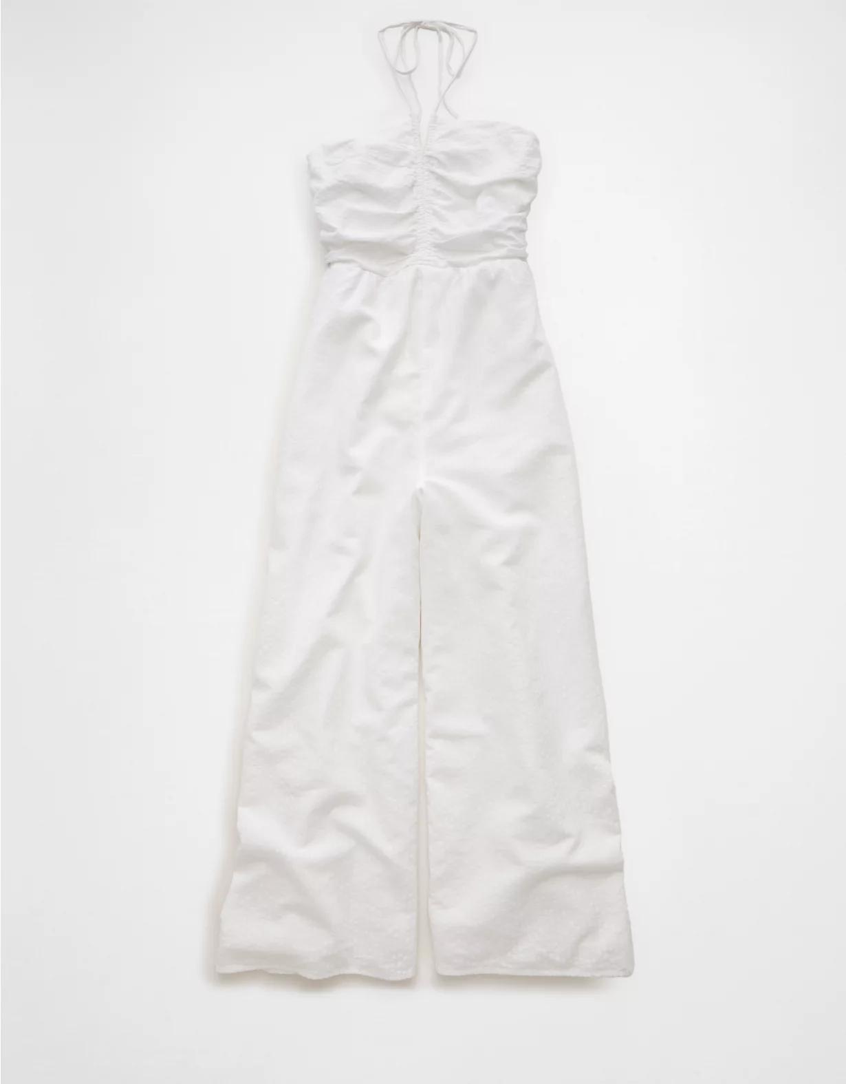 AE Cut-Out Halter Jumpsuit Product Image