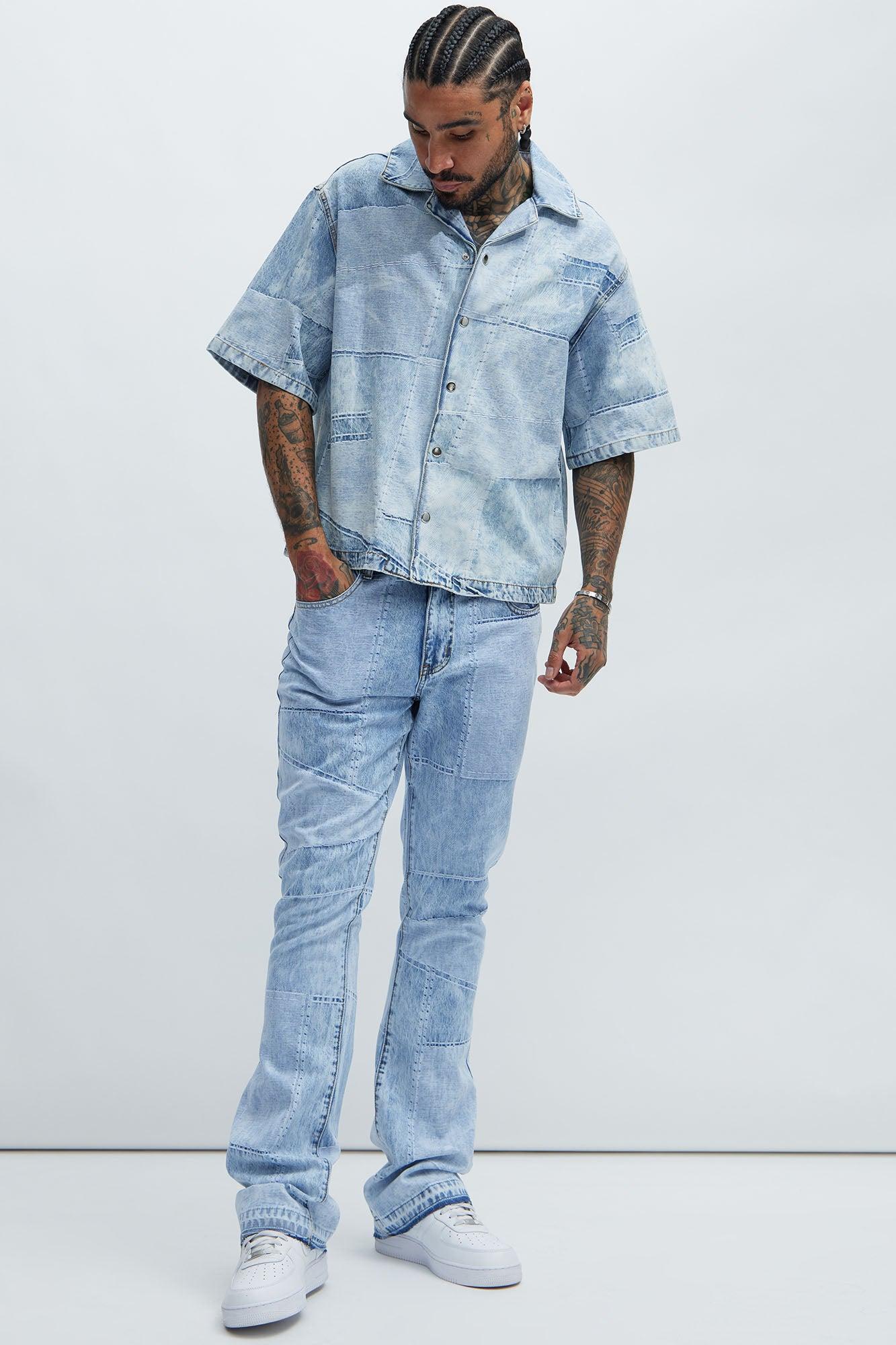 Verdugo Denim Shirt - Light Blue Wash Product Image