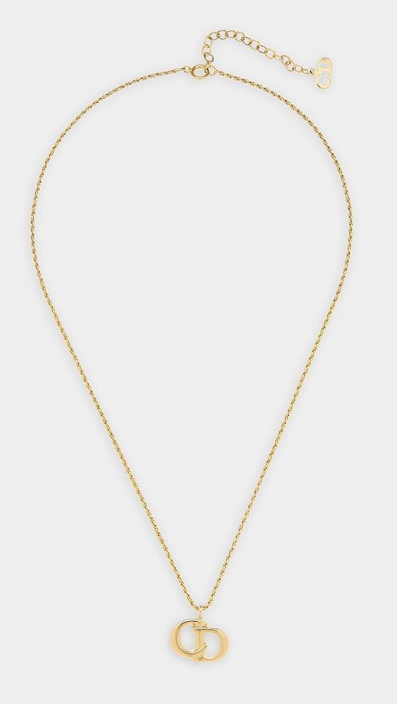 What Goes Around Comes Around Dior Gold Gold CD Necklace | Shopbop Product Image